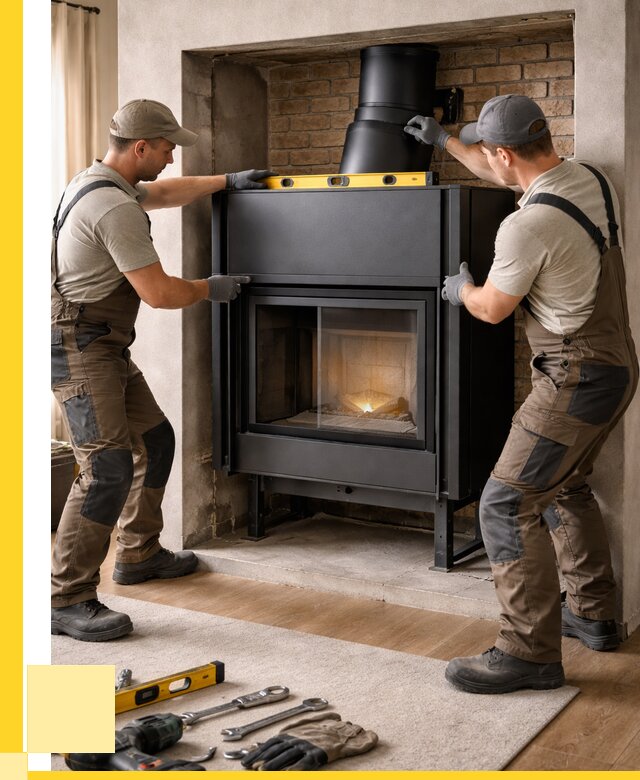 Установка каминных топок в Тамбове под ключ от 18277 р. | ЭриданТмб