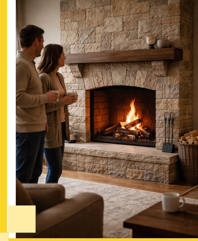 Каменные камины на заказ в Тамбове от 182772 р. | ЭриданТмб