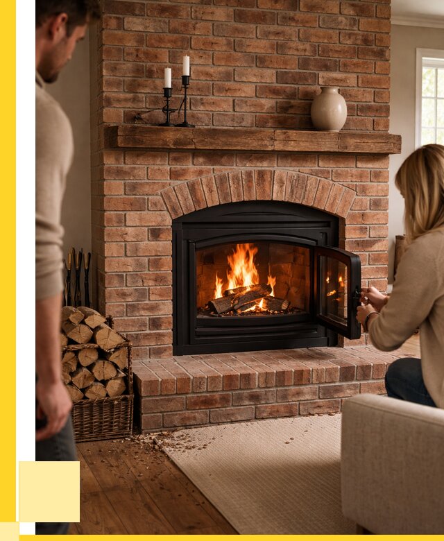 Кирпичные камины под ключ в Тамбове от 152310 р. | ЭриданТмб