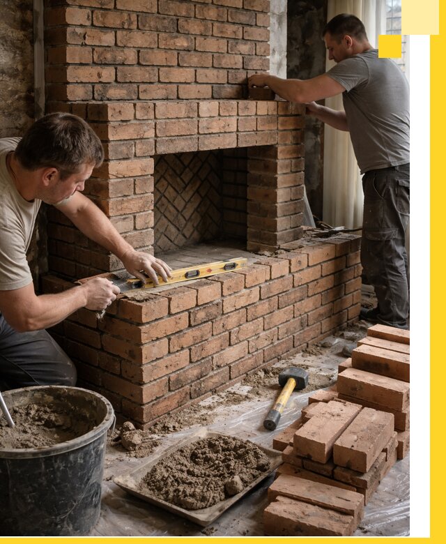 Изготовление и установка кирпичных каминов в Тамбове