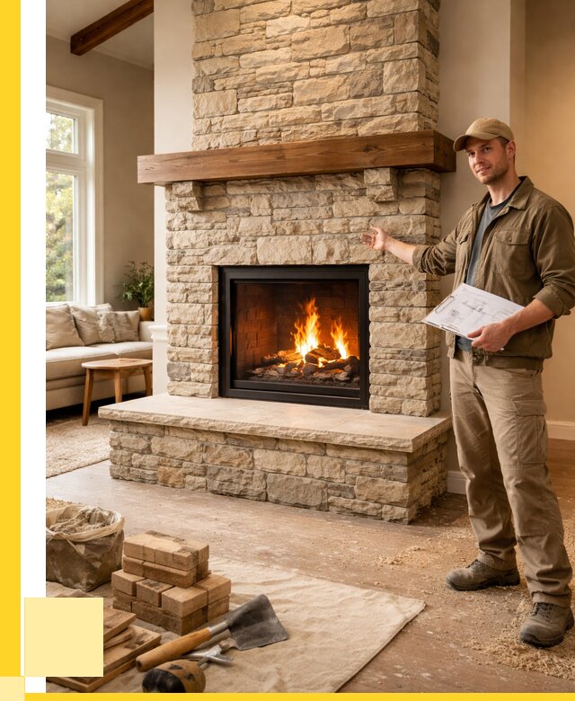 Камины под ключ в Тамбове от 182772 р. | ЭриданТмб — установка