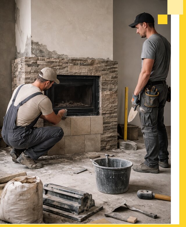 Камины под ключ в Тамбове: проект, изготовление и монтаж