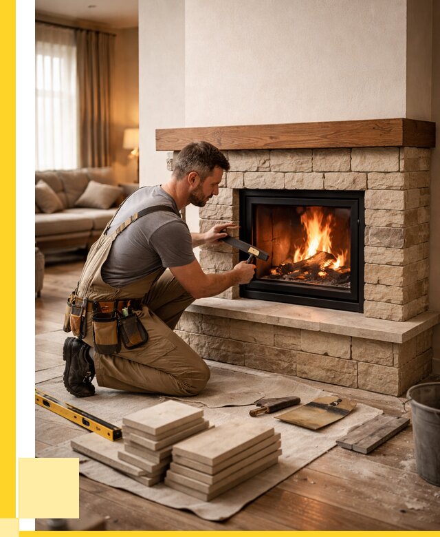 Строительство каминов в Тамбове от 152310 р., ЭриданТмб - под ключ