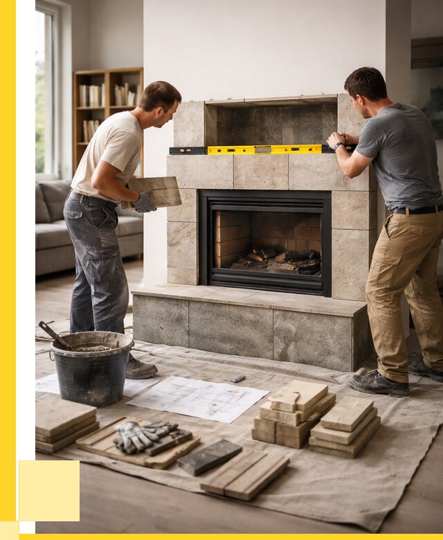 Монтаж каминов и установка в Тамбове от 45693 р. | ЭриданТмб