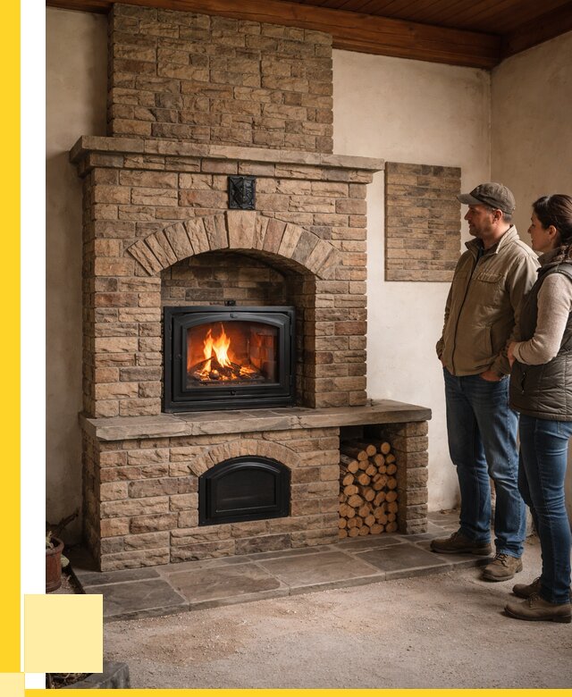 Кирпичная печь под ключ в Тамбове от 152310 р. | ЭриданТмб