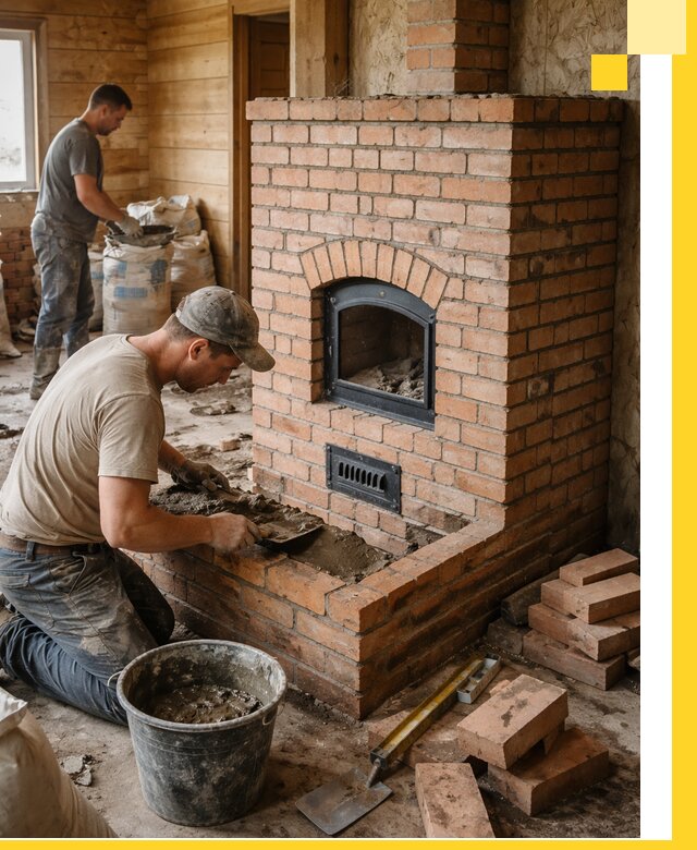 Профессиональное строительство печей в Тамбове под ключ