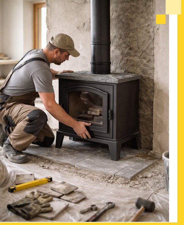 Профессиональный монтаж печей и каминов в Тамбове под ключ