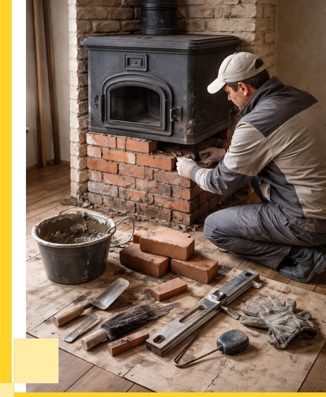 Ремонт печей в Тамбове от 12185 р., услуги печника ЭриданТмб