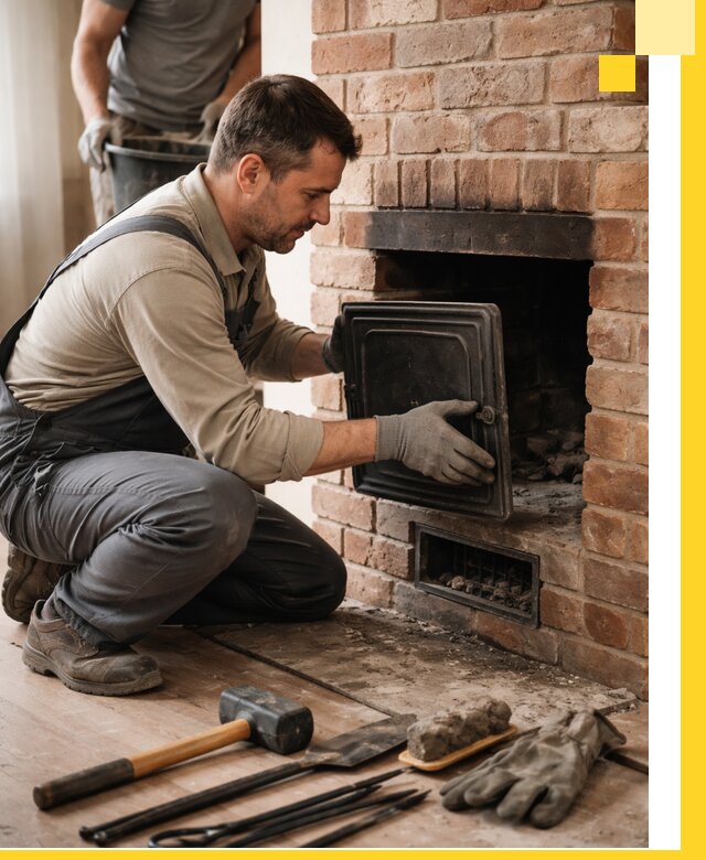 Ремонт печей в Тамбове с гарантией качества и безопасности