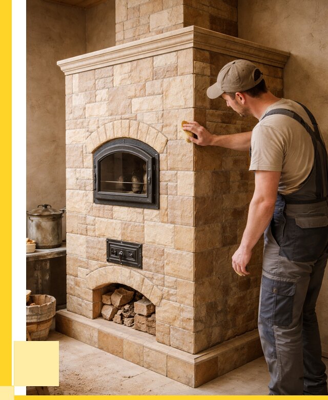 Облицовка печей в Тамбове от 4569 р. под ключ | ЭриданТмб