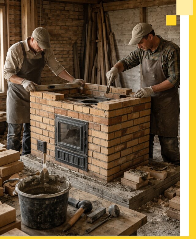 Изготовление и установка варочных печей под ключ в Тамбове