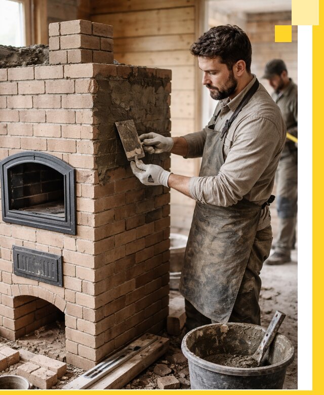 Изготовление и установка печей-шведок под ключ в Тамбове