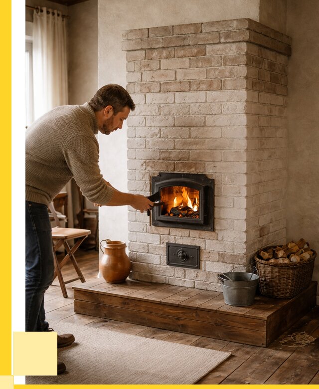 Печь голландка из кирпича в Тамбове от 86309 р. | ЭриданТмб