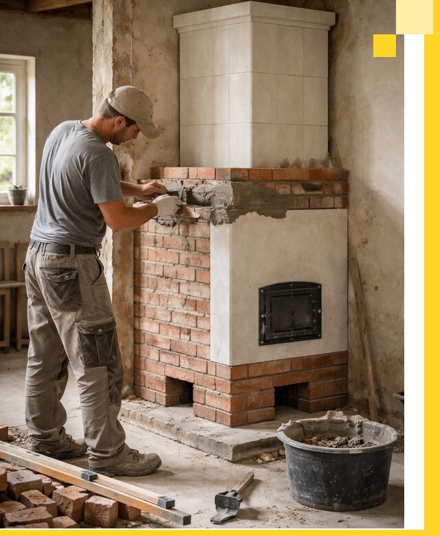 Изготовление и установка печей-голландок под ключ в Тамбове