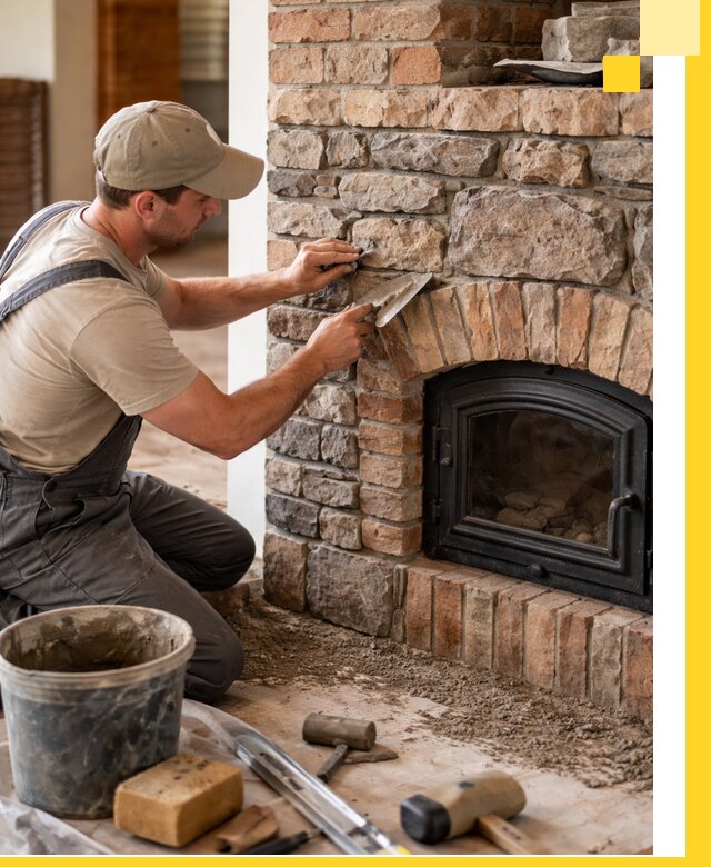 Печи для дома под ключ в Тамбове, установка и доставка