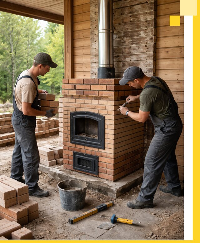 Производство и установка дачных печей под ключ в Тамбове