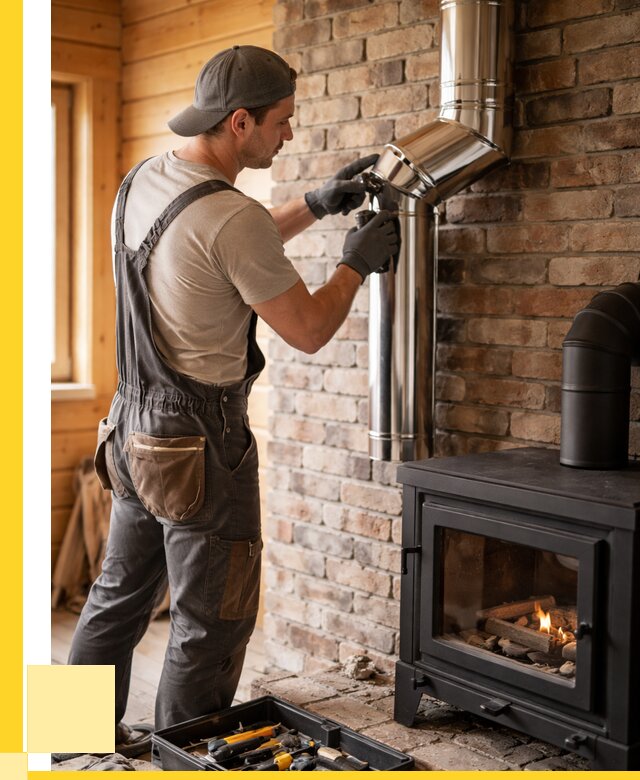 Монтаж дымоходов для печей в Тамбове от 7616 р. | ЭриданТмб