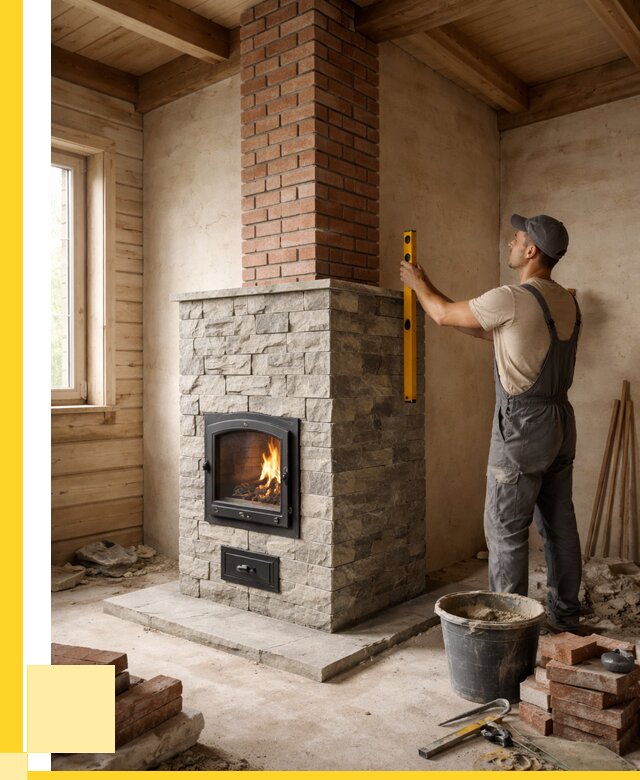 Печи и дымоходы под ключ в Тамбове от 45693 р., ЭриданТмб