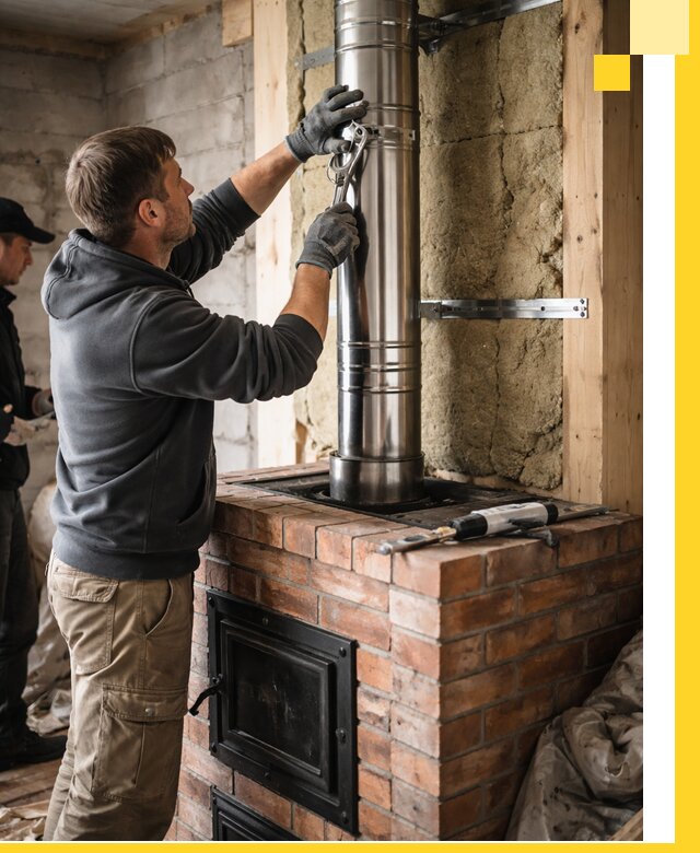 Изготовление и монтаж печей и дымоходов под ключ в Тамбове
