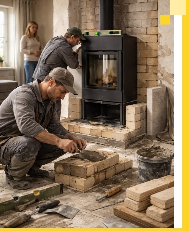 Печи и камины под ключ: проект, установка в Тамбове