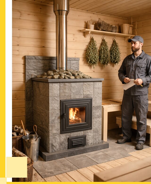 Печи для бани под ключ в Тамбове от 121848 р. | ЭриданТмб