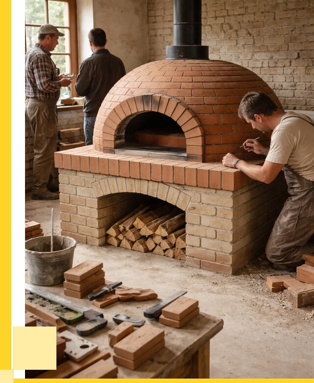 Помпейская печь дровяная для пиццы в Тамбове | ЭриданТмб от 203080 р.