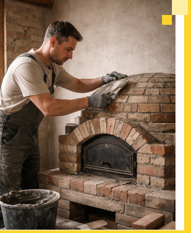 Изготовление и монтаж помпейских печей на заказ в Тамбове