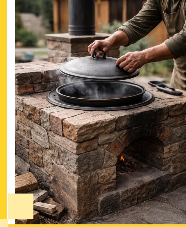 Печи для казана в Тамбове по цене от 18277 р. | ЭриданТмб