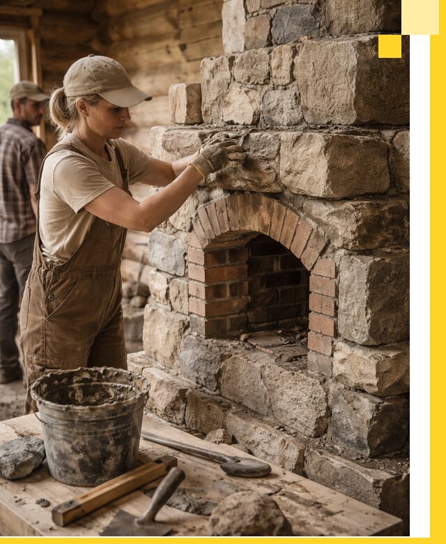 Каменные печи на заказ и монтаж в Тамбове, долговечные решения