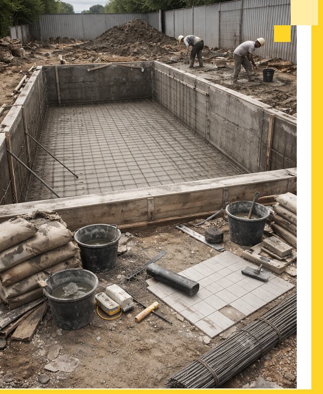 Строительство бассейнов под ключ в Тамбове, дизайн и монтаж