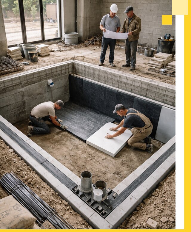 Проекты частных и общественных бассейнов под ключ в Тамбове