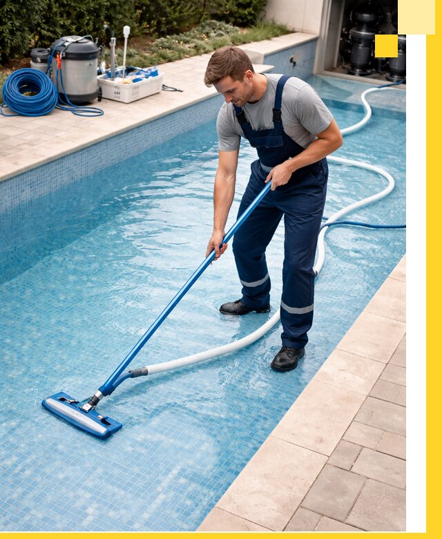 Профессиональная чистка бассейнов и фильтров в Тамбове под ключ