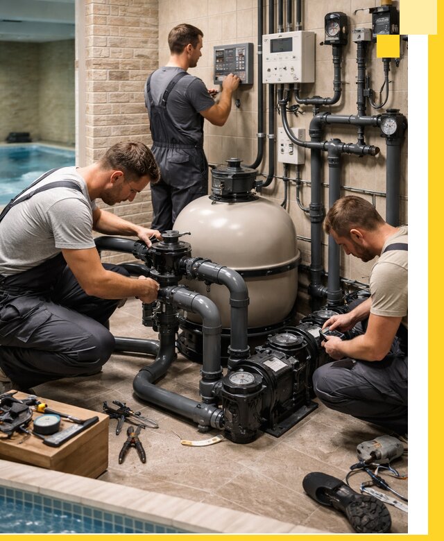 Комплексное оборудование для бассейнов под ключ в Тамбове