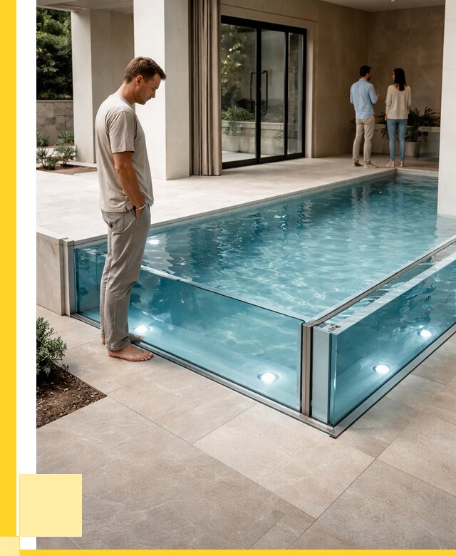 Стеклянные бассейны в Тамбове от 1218480 р. | ЭриданТмб — мозаика