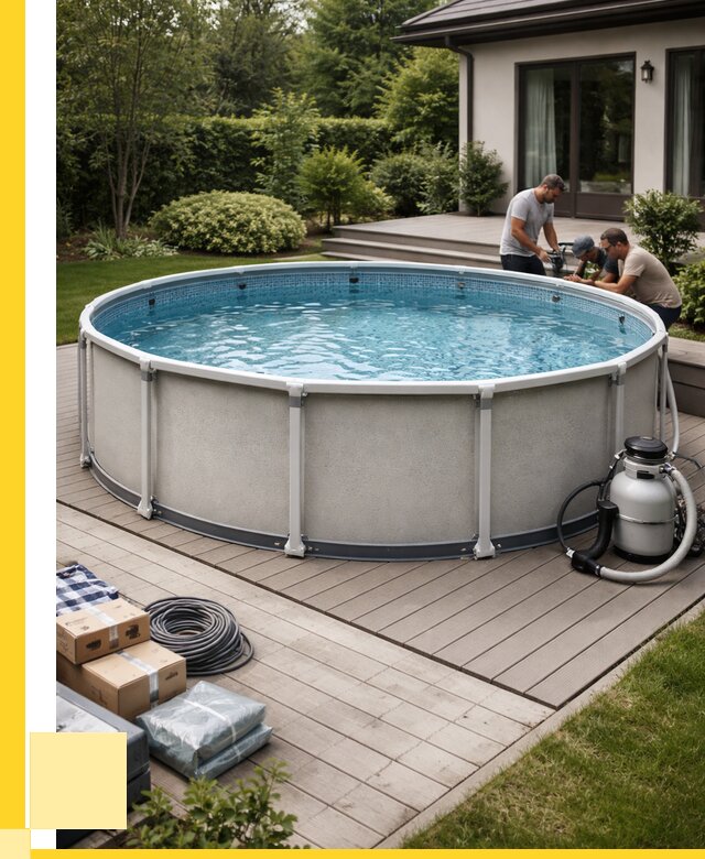 Купить каркасные бассейны в Тамбове от 45693 р. | ЭриданТмб