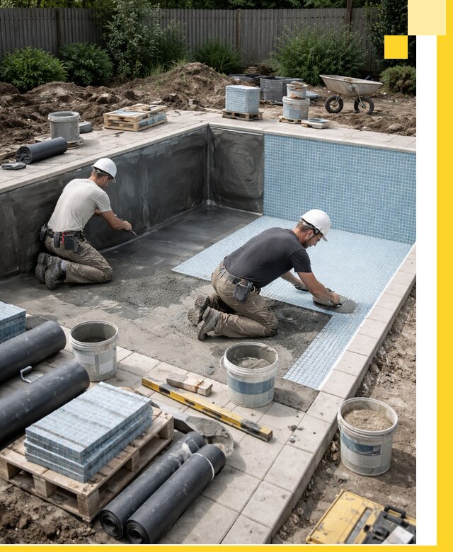 Проектирование и строительство стационарных бассейнов в Тамбове