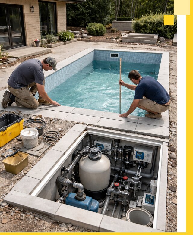 Строительство качественных домашних бассейнов под ключ в Тамбове