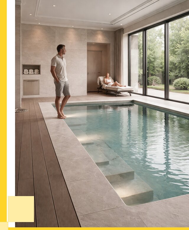 Бассейны в коттедже под ключ в Тамбове от 1218480 р. | ЭриданТмб