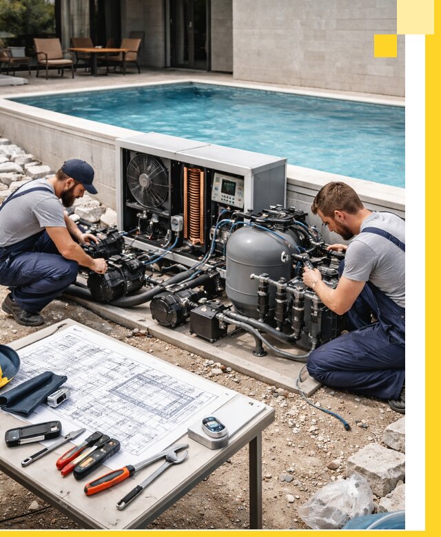 Проектирование и монтаж бассейнов с подогревом в Тамбове