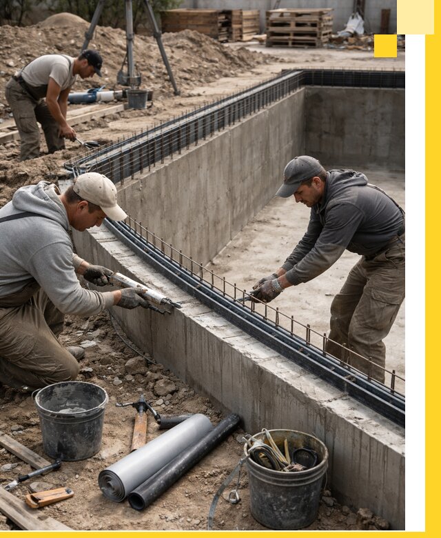 Качественный монтаж чаши бассейна в Тамбове под ключ с гарантией