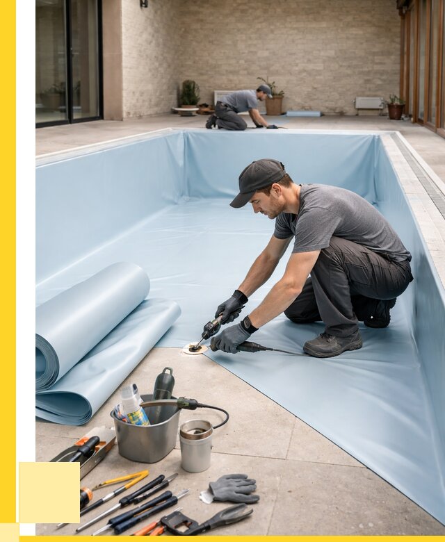 Пленка ПВХ для бассейнов в Тамбове от 2539 р. | ЭриданТмб