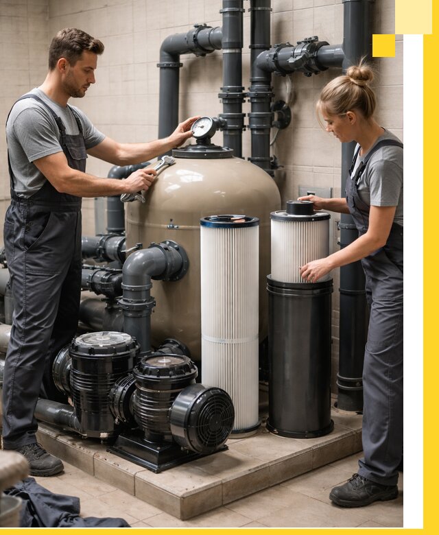 Фильтры и системы фильтрации для бассейнов в Тамбове