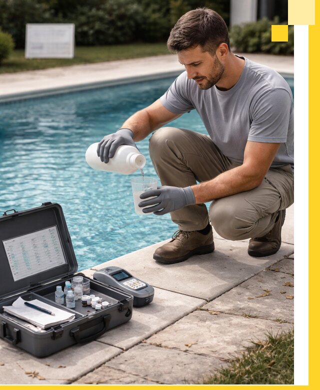 Профессиональная дезинфекция воды в бассейне в Тамбове