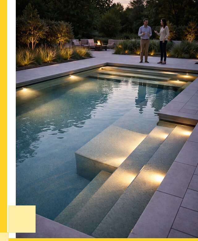 Освещение бассейнов в Тамбове под ключ от 25385 р. | ЭриданТмб