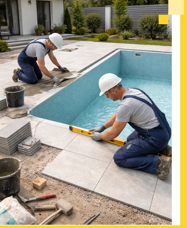 Строительство и монтаж плавательных бассейнов под ключ в Тамбове