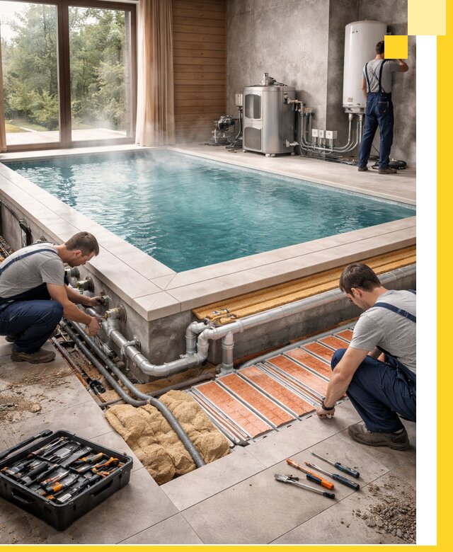 Проектирование и строительство тёплых бассейнов в Тамбове