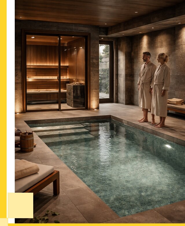 Сауна с большим бассейном в Тамбове от 1218480 р. ЭриданТмб