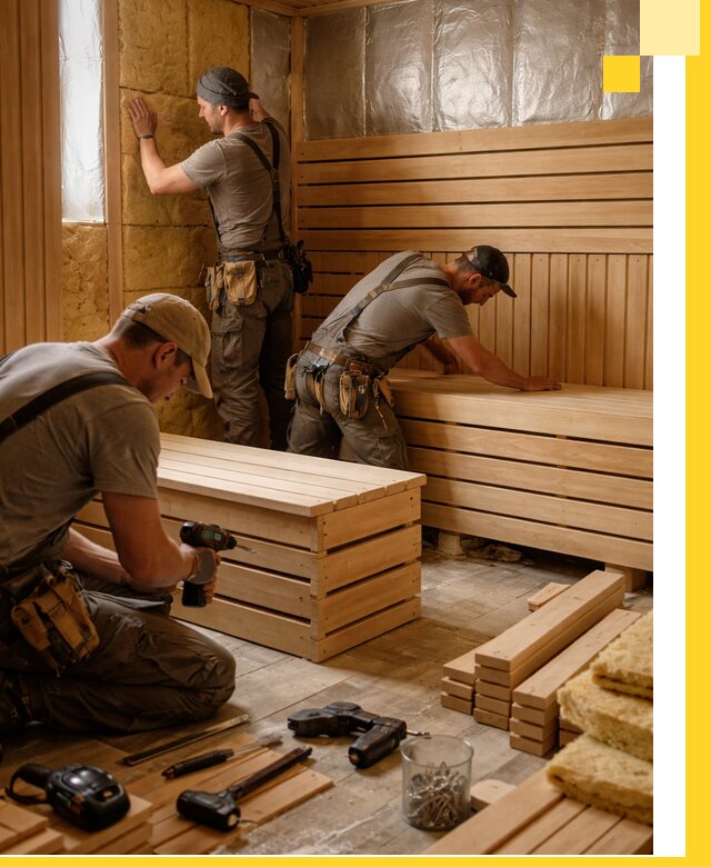 Профессиональное строительство саун под ключ в Тамбове