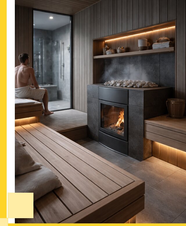 Проект сауны в частном доме в Тамбове от 35539 р. | ЭриданТмб