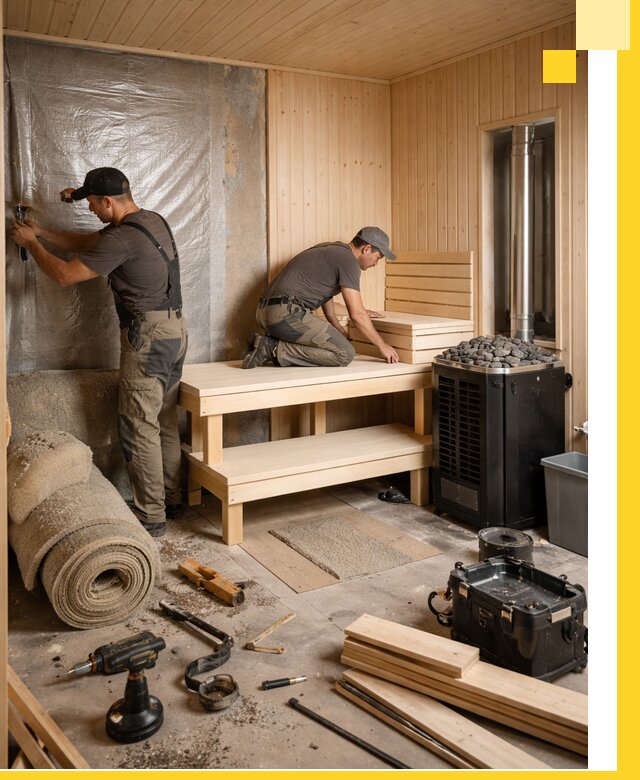 Проекты саун под ключ в Тамбове дизайн и строительство